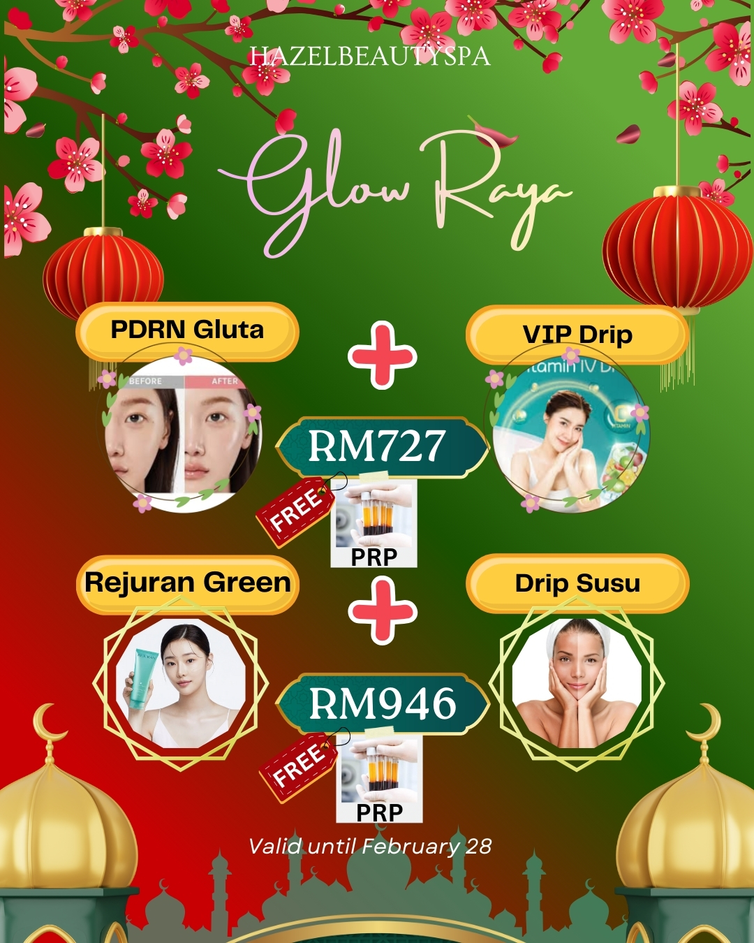 GlowRaya x CNY Huat Promotion Poster 2